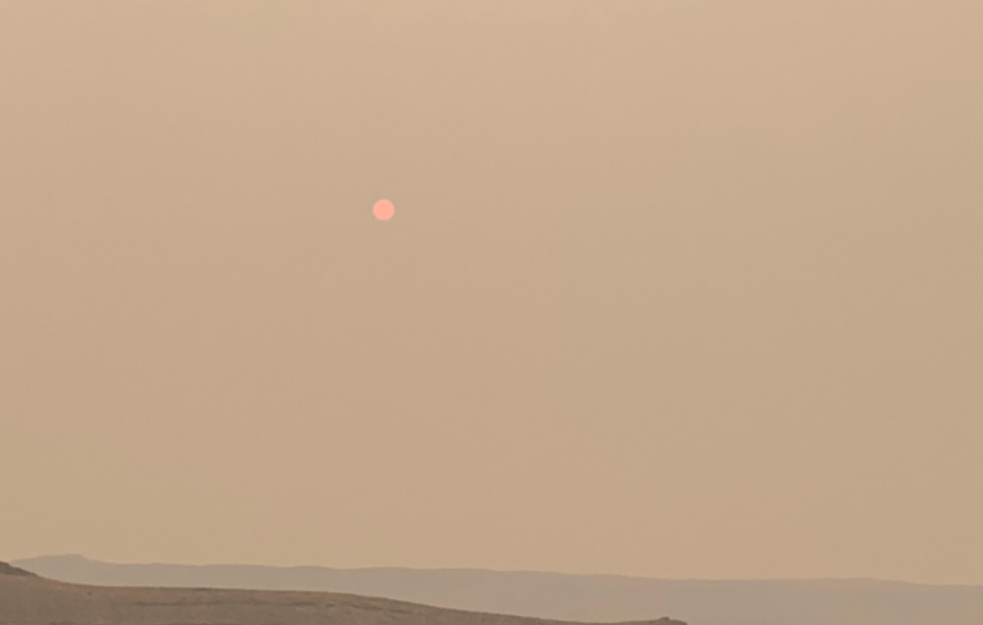 DOBRODOŠLI NA MARS:  Gust dim i crveno nebo, u Kaliforniji kao u paklu (VIDEO)